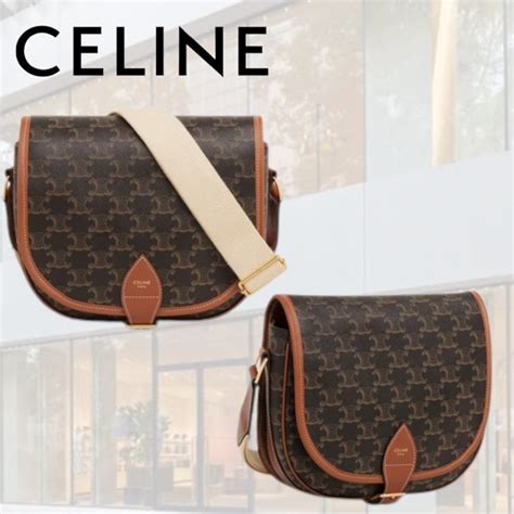 celine large folco bag|celine triomphe canvas bags.